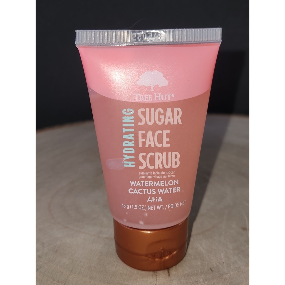 Tree‎ Hut Watermelon & Cactus Water Hydrating Face Scrub 1.5 fl oz~NEW/SEALED